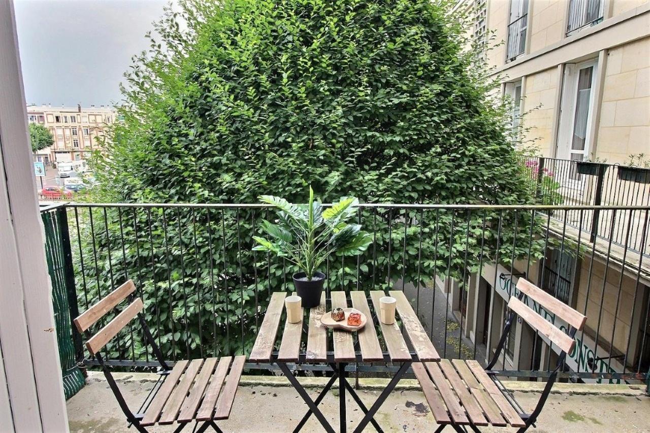 Joli Studio - Proche Mer - Balcon Le Havre Exterior foto